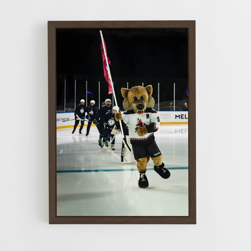 Poster Teddy Powerplay – affiche Hockey sur glace (vue 5)